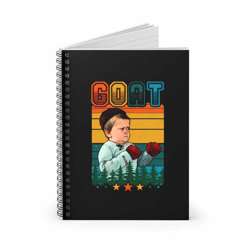 Goat Hasbulla Kid Boxer Spiral Notebook