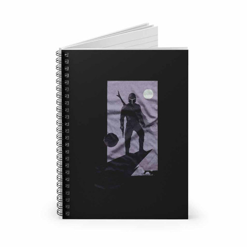Mandalorian Star Wars Spiral Notebook