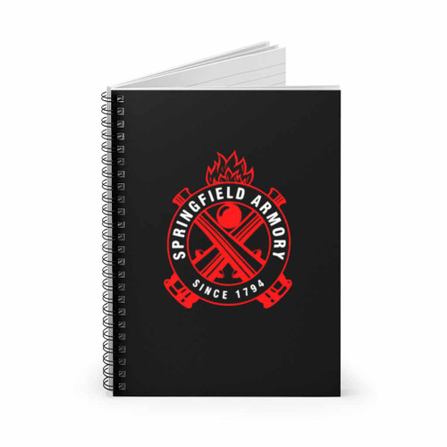 Springfield New Armory Since 1794 Spiral Notebook