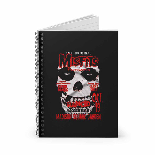The Misfits Glenn Danzig  Spiral Notebook