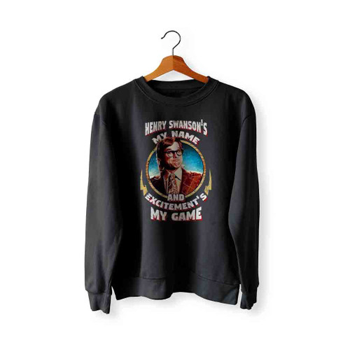 Henry Swanson Big Trouble In Little China Jack Burton Sweatshirt Sweater