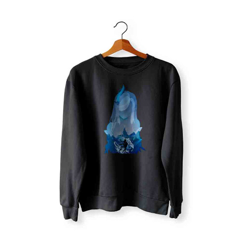 Shenhe Genshin Impact Silhouette Sweatshirt Sweater