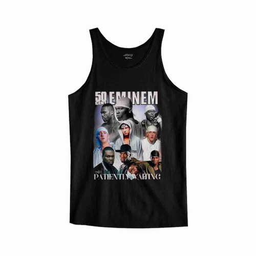 Eminem 50 Cent Patiently Waiting Original Graphic Tank Top