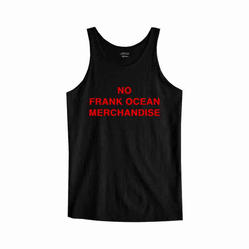 No Frank Ocean Merchandise Shirt Coachella Tank Top