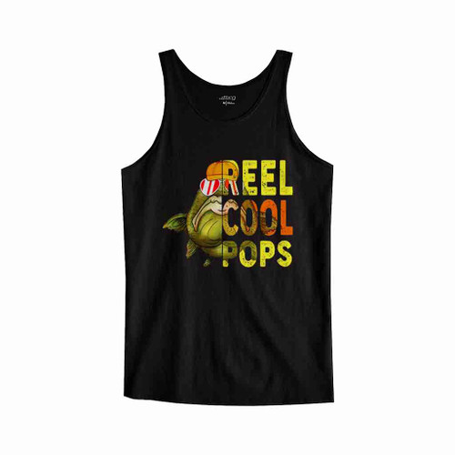 Reel Cool Pops Funny Fishing Tank Top