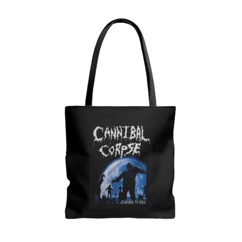 Cannibal Corpse Created To Kill American Death Metal Tote Bags