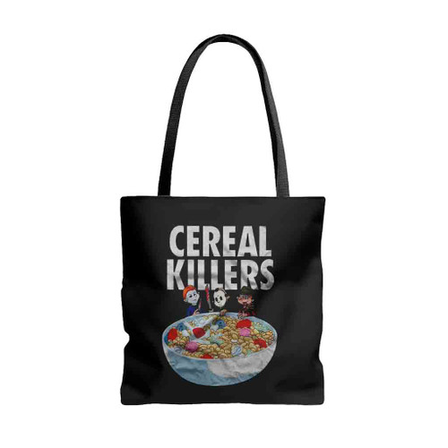 Cereal Killers Serial Killers Killer Jason Freddy Krueger Tote Bags
