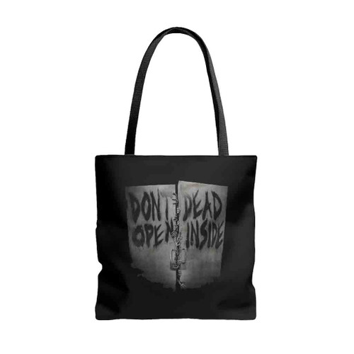 Cool Zombie Walking Dead Dont Open Monster Tote Bags