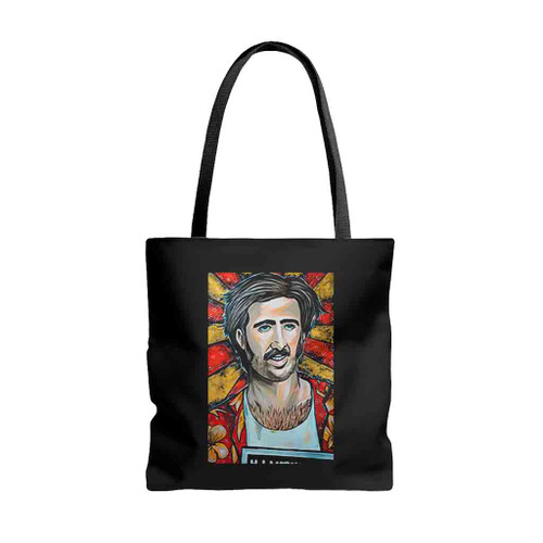 Nicolas Cage Raising Arizona Tote Bags