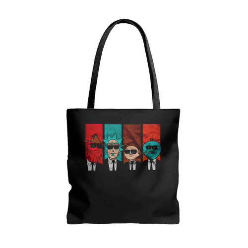 Rick And Morty Mib Rick Sanchez Tote Bags