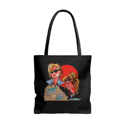 Ride Or Die Thelma And Louise Tote Bags