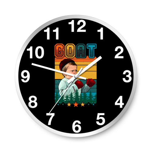 Goat Hasbulla Kid Boxer Wall Clocks