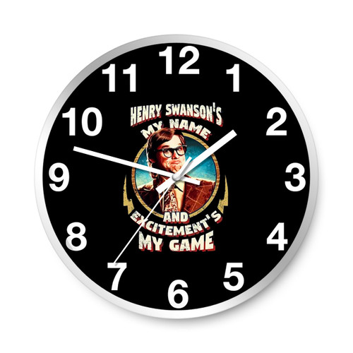 Henry Swanson Big Trouble In Little China Jack Burton Wall Clocks