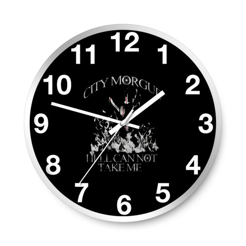 Limited City Morgue Zillakami Graphic Wall Clocks