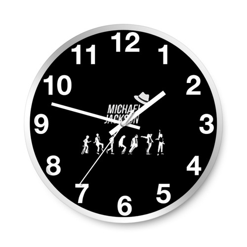 Michael Jackson Evolution Wall Clocks