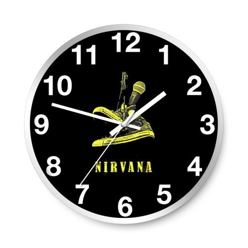 Nirvana Kurt Cobain Music Rock Wall Clocks