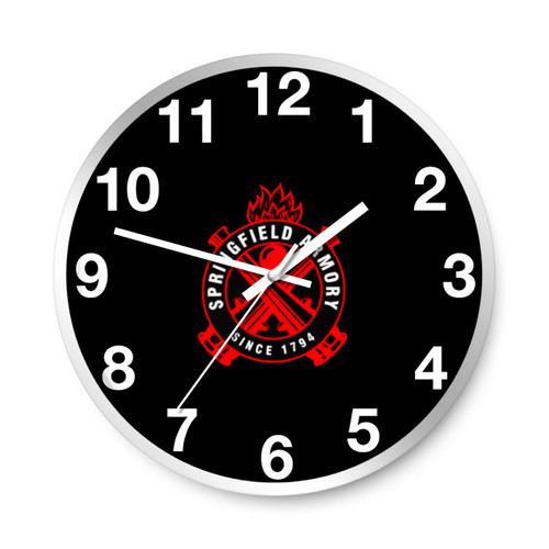 Springfield New Armory Since 1794 Wall Clocks