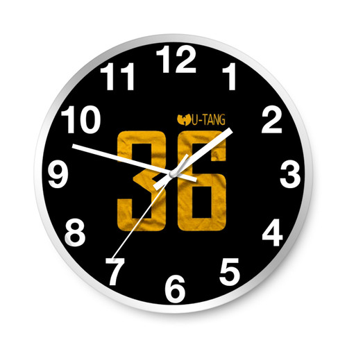 Wu Tang Clan 36 Chambers Wall Clocks