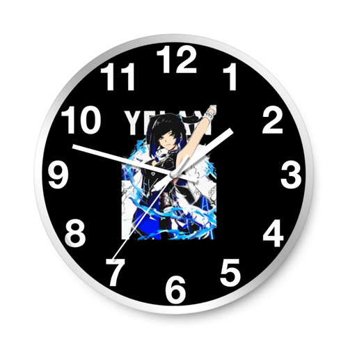 Yelan Genshin Impact Wall Clocks
