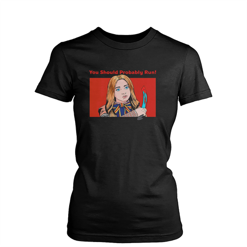 Killer Doll M3Gan Movie Horror Womens T-Shirt Tee