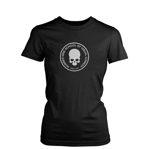 Number Nine School Of Visual Comedy Womens T-Shirt Tee