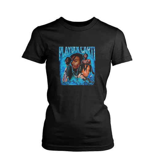 Playboi Carti Bootleg Rap Womens T-Shirt Tee