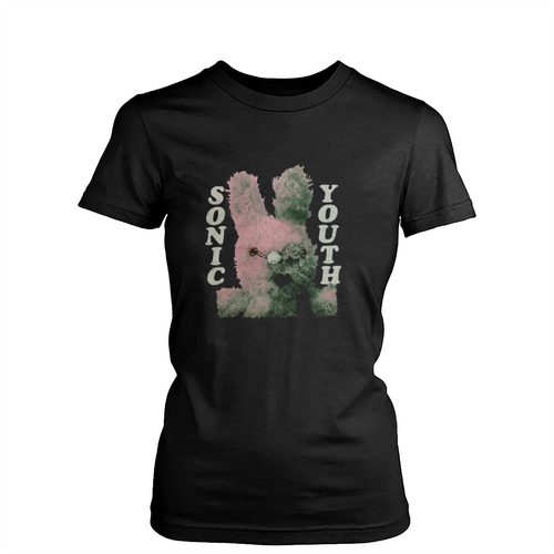 Vintage Sonic Youth Gracias Grunge Womens T-Shirt Tee
