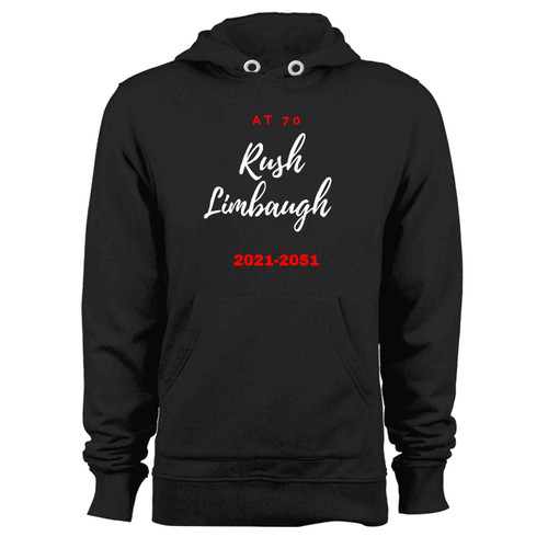 Rush Limbaugh At 70 2021 2051Rip Rush Limbaugh Hoodie