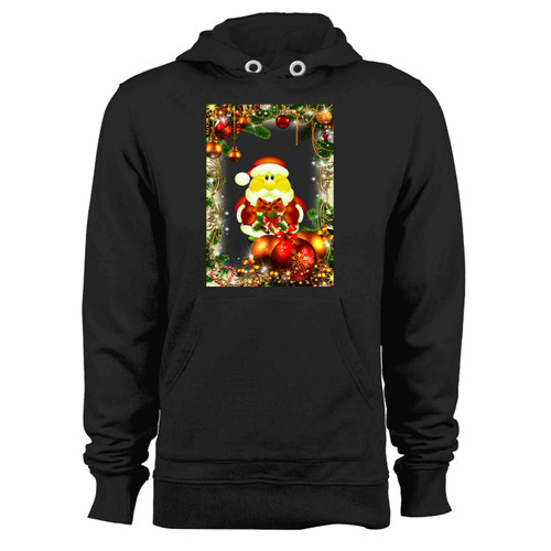 Santa Claus Merry Christmas 2021 Frames Christmas Ornament Hoodie