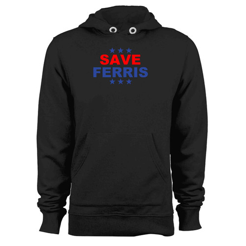 Save Ferris Presidential Badge Hoodie