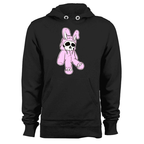 Skeleton Skull Pink Dead Hare Costume Rabbit Bunny Hoodie