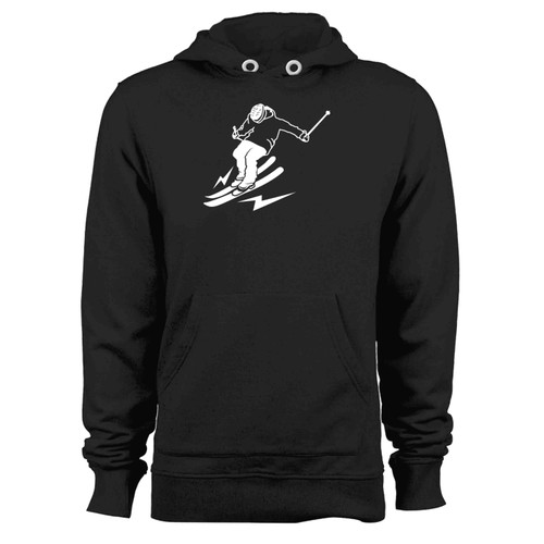 Ski Resort Fun Winter Sports Player Skiing Aspen Colorado Hoodie