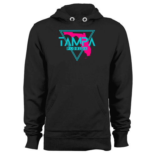 Tampa Florida Retro Triangle Hoodie