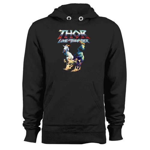 Thor'S Goats Toothgrinder And Toothgnasher Thor Love And Thunder Hoodie