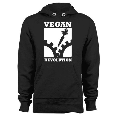 Vegan Revolution Vegetarian Protest Animal Hoodie