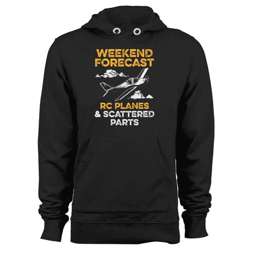 Weekend Forecast Rc Planes Scattered Parts Hoodie