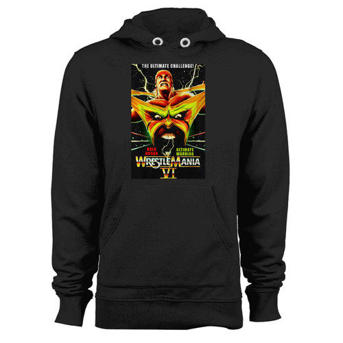Wrestlemania 6 Hulk Hogan Ultimate Warrior Hoodie