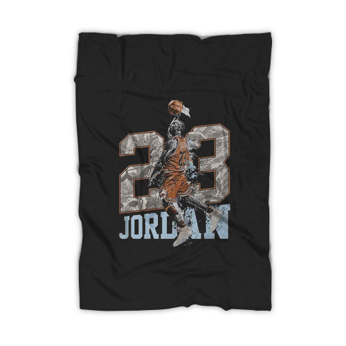Air 23 Jordan Love Art Blanket