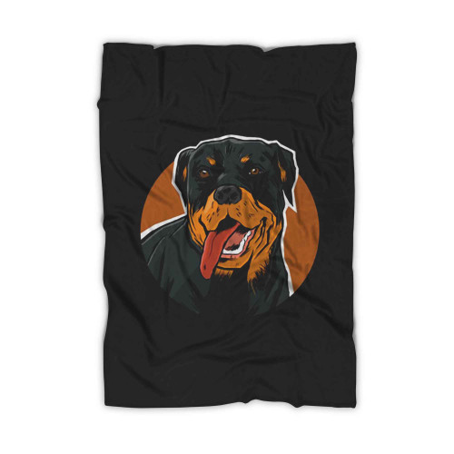 Rottweiler Rotty Blanket