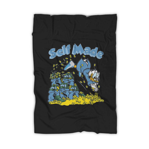 Self Made Scrooge Mcduck Blanket