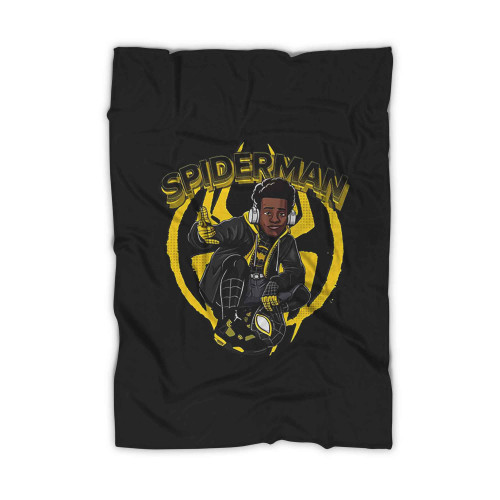 Spiderman Miles Blanket