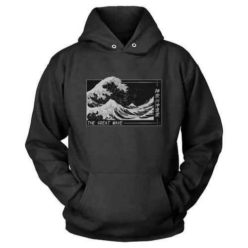 The Great Wave Japanese Kanji Hoodie