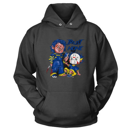 Trust No One Horror Hoodie