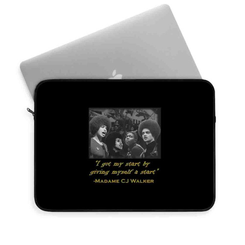 Angela Davis Afeni Shakur Kathleen Cleaver Elaine Brown Black History Laptop Sleeve