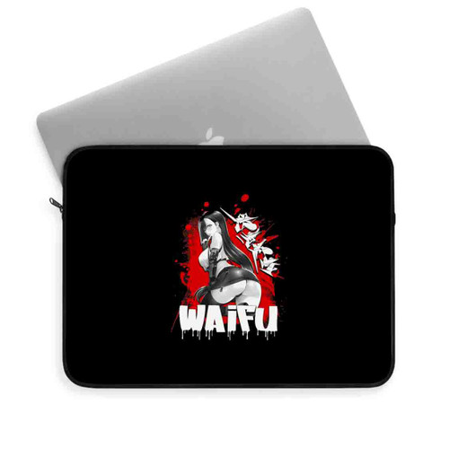 Ffvii Tifa Waifu Material Anime Girl Laptop Sleeve