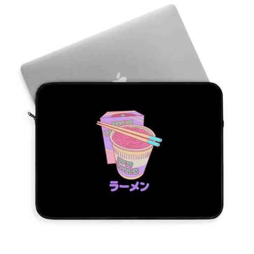 Soup Noodles Kawaii Laptop Sleeve