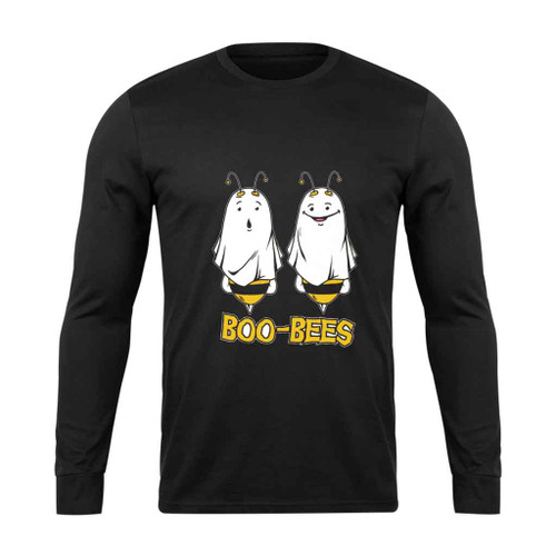 Boo Bees Funny Halloween Long Sleeve T-Shirt Tee