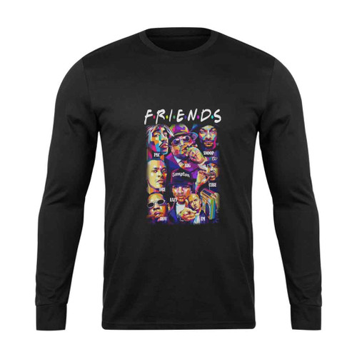 Hip Hop Legends And Pioneers Long Sleeve T-Shirt Tee