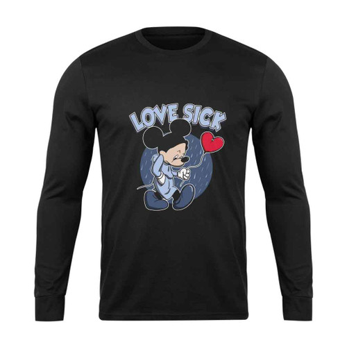 Love Sick Mickey Long Sleeve T-Shirt Tee