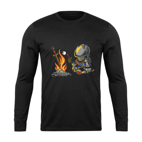 On A Open Bonfire Long Sleeve T-Shirt Tee